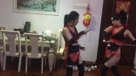 图片[16]-美女忍者被害 两个女忍者反复被偷袭刺杀-绳艺资料库